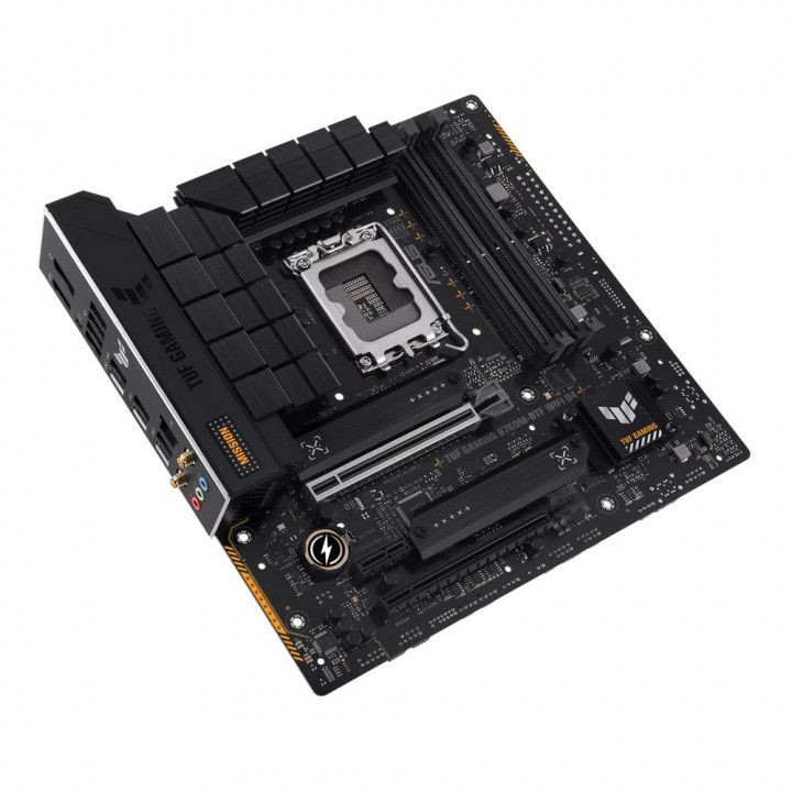 Плата ASUS TUF B760M-BTF WIFI D4, разъёмы сзади | AFOX.SU