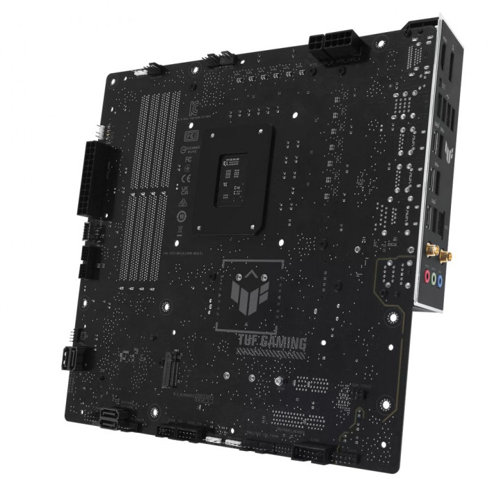 Плата ASUS TUF B760M-BTF WIFI D4, разъёмы сзади | AFOX.SU