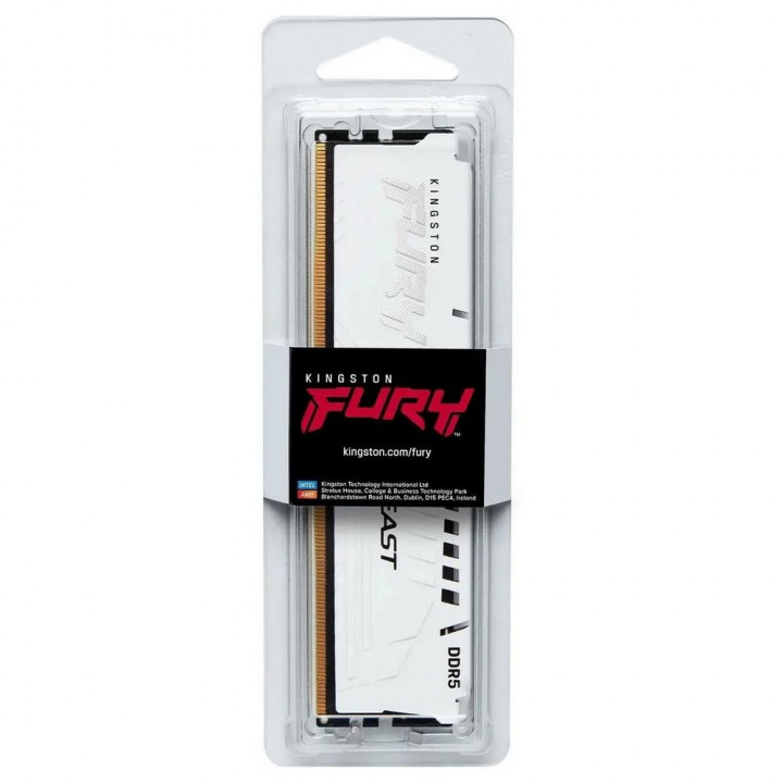 Kingston FURY Beast White 16 ГБ DDR5-6000 CL36 | AFOX.SU