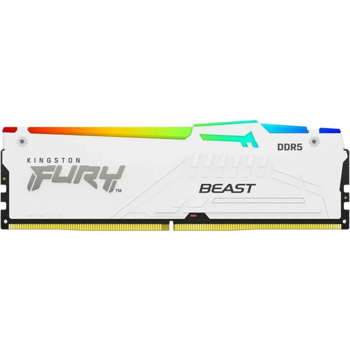 Kingston FURY Beast White RGB 32 ГБ DDR5-5600 CL36 | AFOX.SU