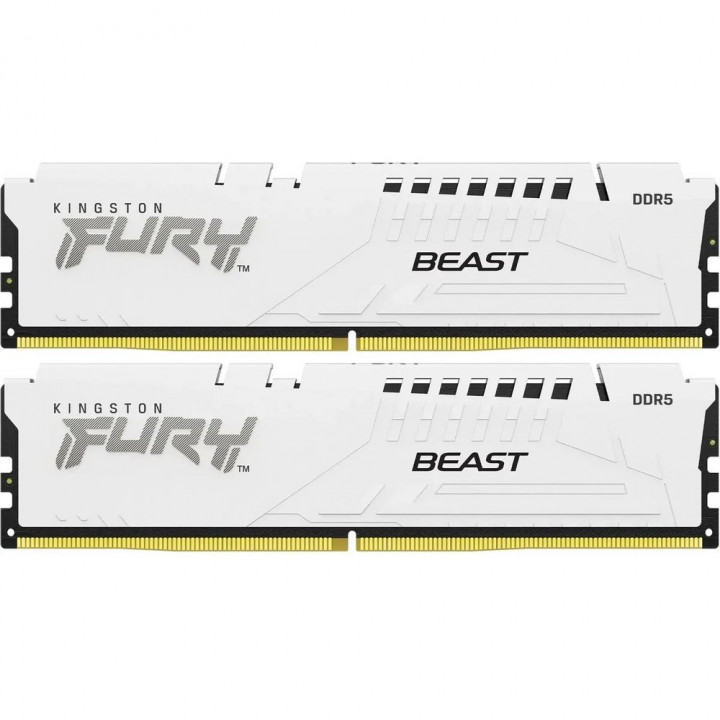 Kingston FURY Beast White 2×16 ГБ DDR5-5200 CL40 | AFOX.SU
