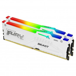 Kingston FURY Beast White RGB 2×16 ГБ DDR5-6000 CL30 | AFOX.SU