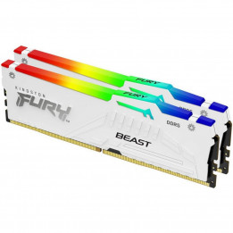 Kingston FURY Beast White RGB 2×16 ГБ DDR5-6000 CL36 | AFOX.SU