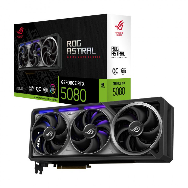 ASUS ROG ASTRAL RTX 5080 OC 16 ГБ (уценка) | AFOX.SU