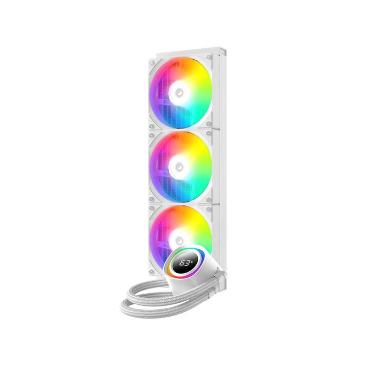 СЖО ID-Cooling FX360 TD White, 360 мм, ARGB, 350 Вт | AFOX.SU
