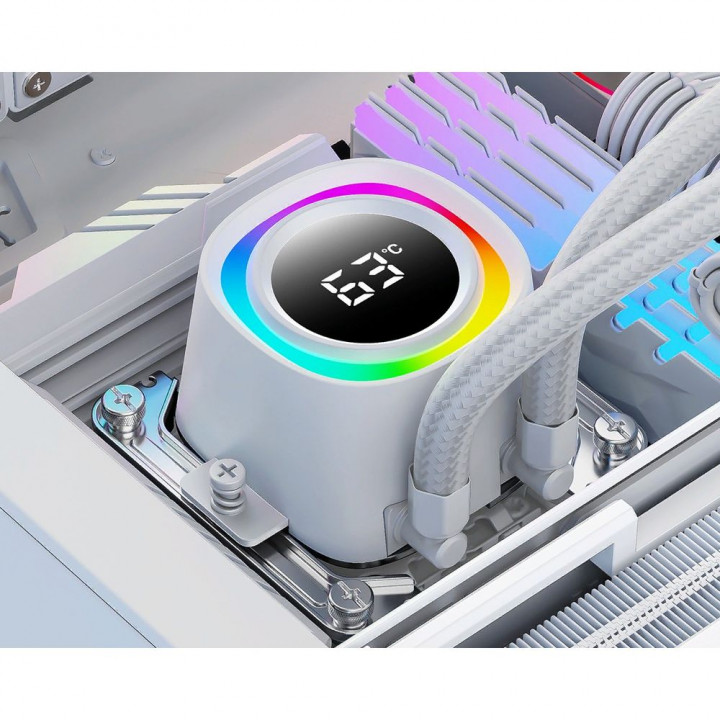 СЖО ID-Cooling FX360 TD White, 360 мм, ARGB, 350 Вт | AFOX.SU