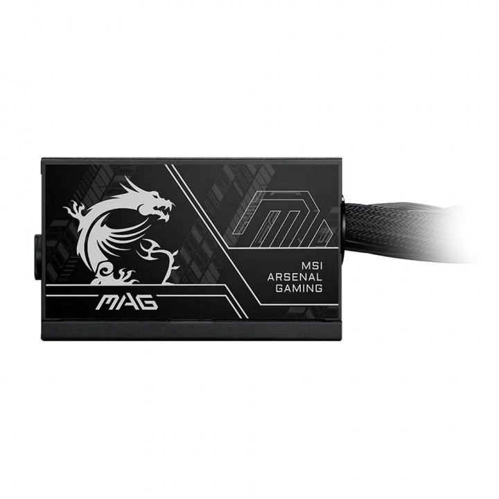 Блок питания ПК MSI MAG A750BN PCIE5 II 750W, Non-Modular, 80+ Bronze, Color Box