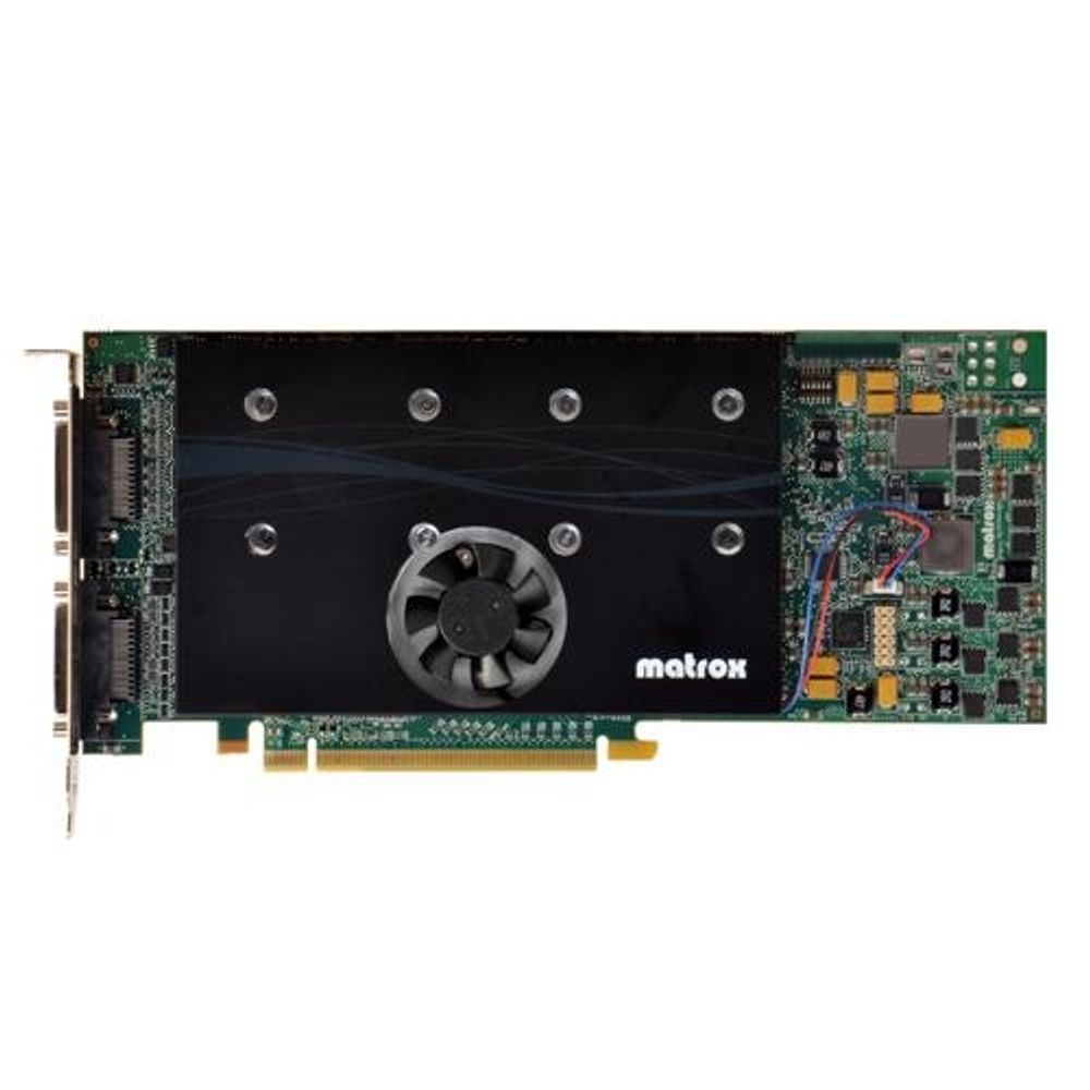 Видеокарта MURA-MPX40HF 4 outputs PCIe x16 (Gen2) 2GB1 64 Gbit/sec, SL-DVI 2048x1152 RGB (VGA) 2048x1536, operating temperature: