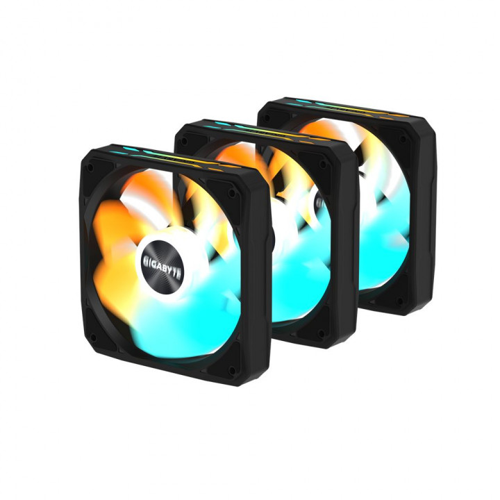 Вентиляторы Gigabyte EZ CHAIN RVS 120, 3 шт., чёрные | AFOX.SU