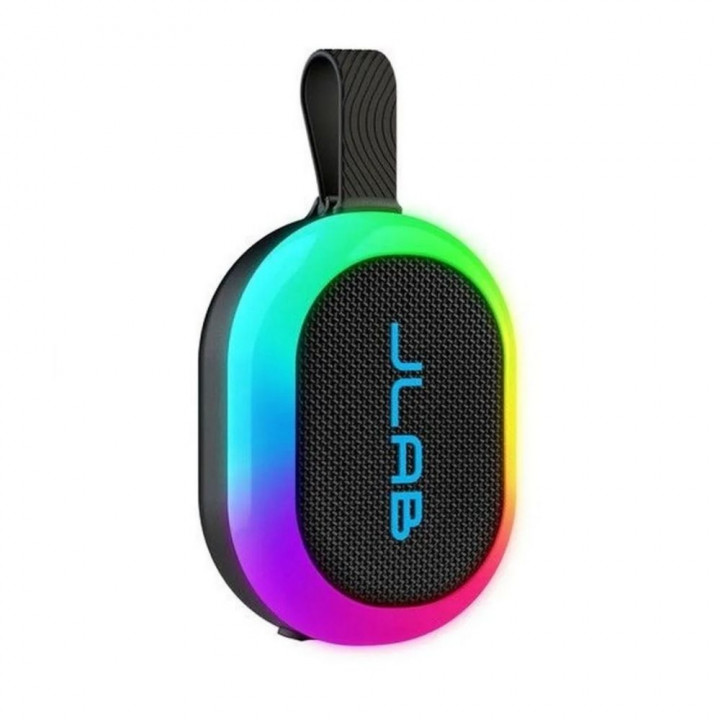 Колонка JLab Pop Party, 5 Вт, RGB, IP55, чёрная | AFOX.SU