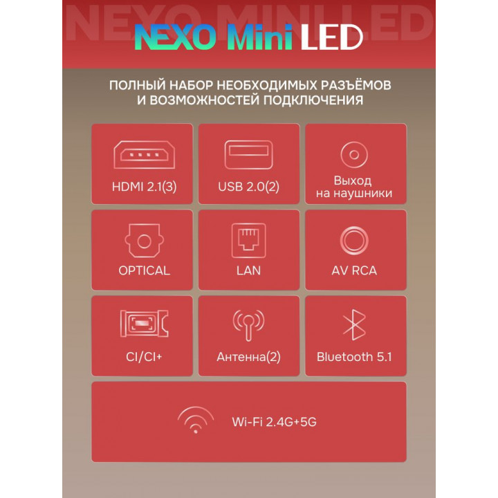 Skyworth 75X66H, 75″ QD Mini LED 4K, Google TV | AFOX.SU