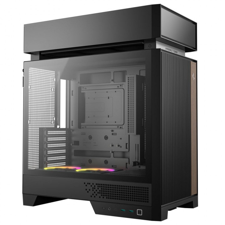 Корпус Deepcool CL660 Black, Mid-Tower ATX | AFOX.SU