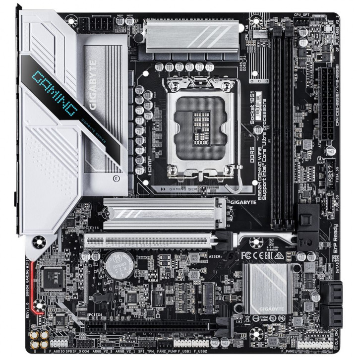 Плата Gigabyte B860M GAMING WIFI6, LGA1851 | AFOX.SU