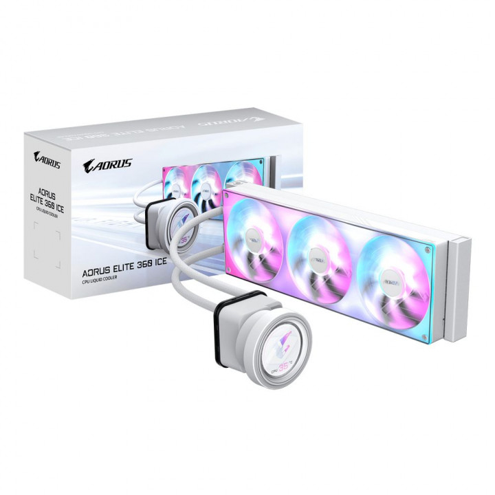 СЖО Gigabyte AORUS ELITE 360 ICE White, 360мм | AFOX.SU