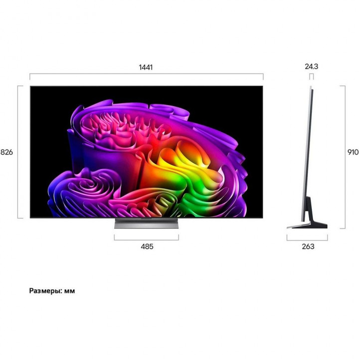 Телевизор 65" LG OLED65G6RLA 4K OLED Gallery G6 | AFOX.SU