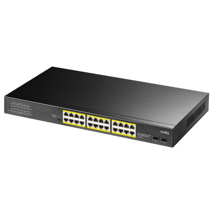 Коммутатор Cudy GS1028PS2 24P PoE+ 2 SFP 300W | AFOX.SU