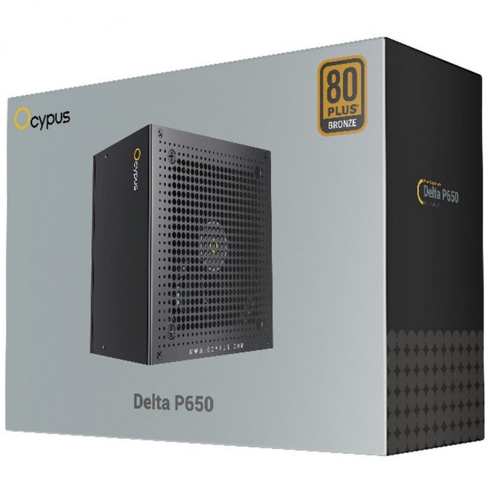 Блок питания Ocypus Delta P650 650W 80+ Bronze | AFOX.SU