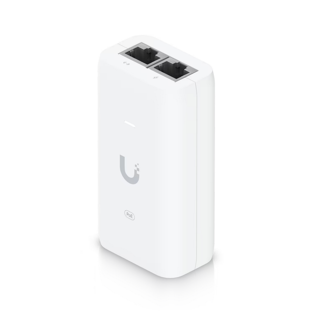 Блок питания для сетевого устройства Ubiquiti U-POE PoE Adapter (15W) мощностью до 15 Вт