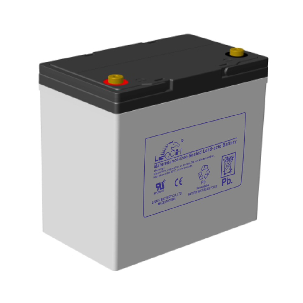 Аккумулятор LEOCH DJM1255, 12 В, 55 А·ч | AFOX.SU