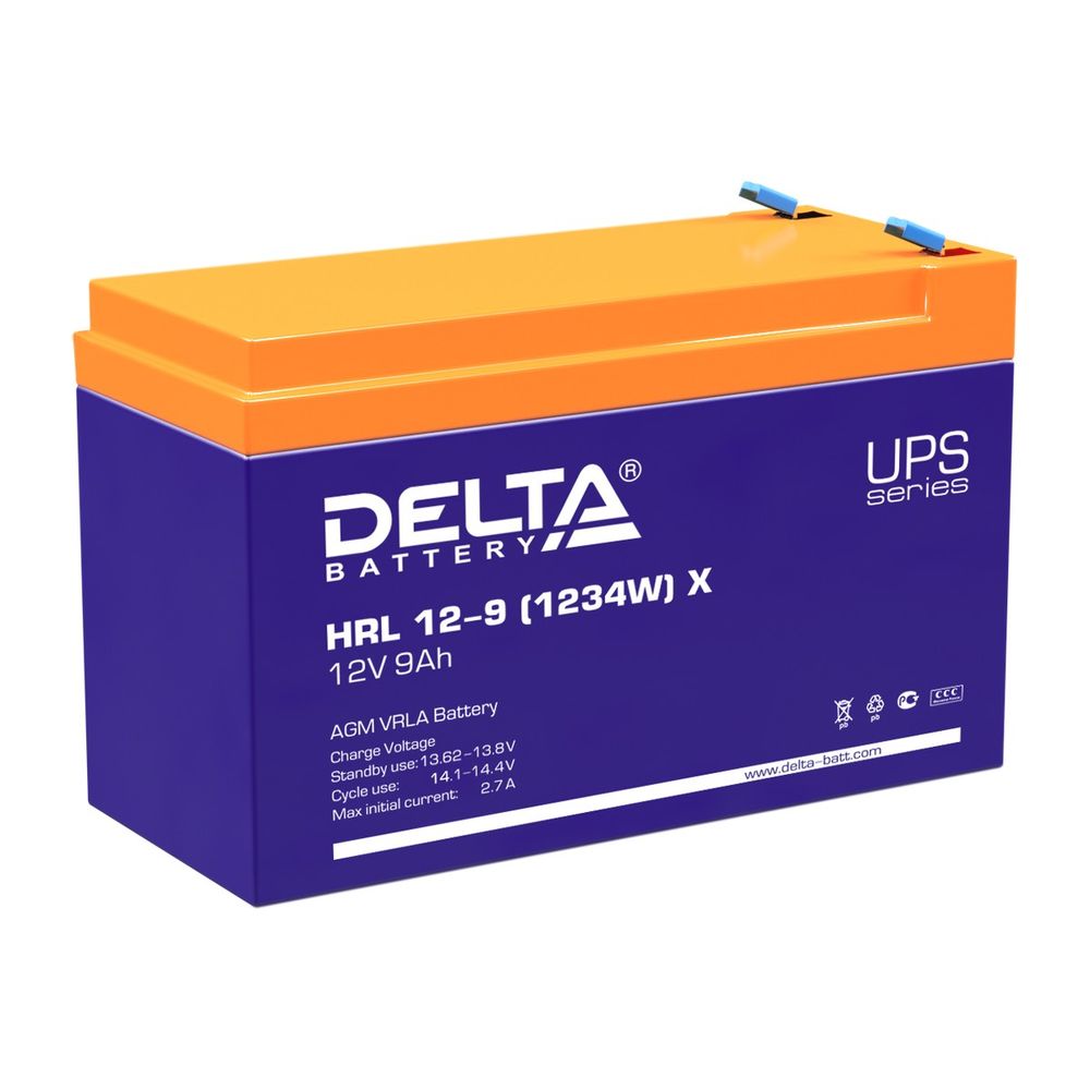 Аккумуляторная батарея Delta HRL 12-9 X (805552)