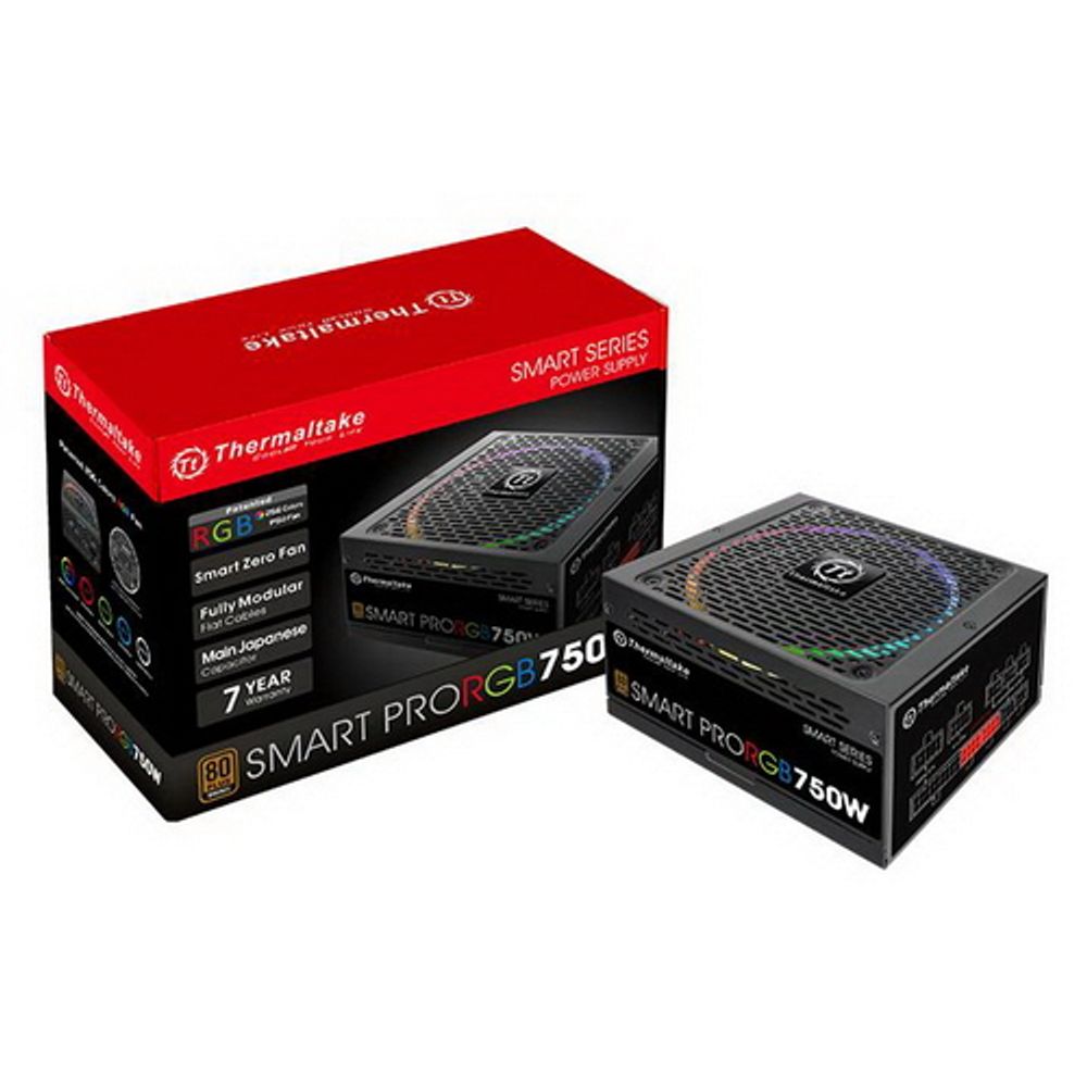 Блок питания Thermaltake Smart Pro RGB 750 купить | AFOX.SU