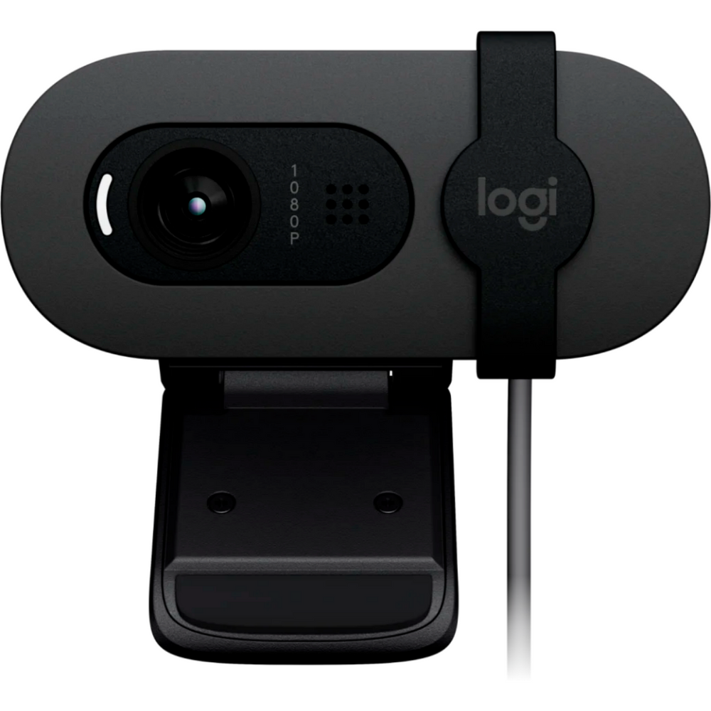 Веб-камера Logitech Brio 90 графитовый 960-001581 | AFOX.SU